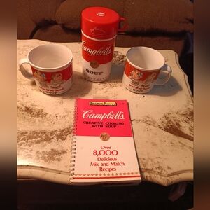 Campbell's Soup Mug and Recipe Book Set